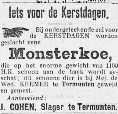 Nieuwsblad van het Noorden 17 december 1912